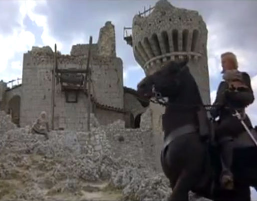 Rocca Calascio set del film Ladyhawke