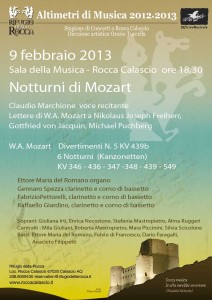 Wolfgang Amadeus Mozart a Rocca Calascio
